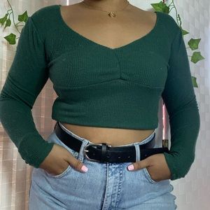 Full Tilt green thermal top